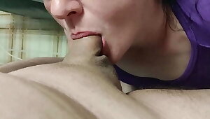 Hungry Mature MILF Blowjob with Plenty Cum in Mouth