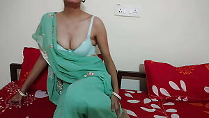 Indian Xxx Stepmom fucked her stepson while studying with big cock with Clear Hindi audio