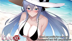 [ASMR Audio & Video] I get so WET and HORNY on are Coast Date!!!! My outfit gets so slippery it CUMS right OFF!!!! VTUBER Roleplay!!